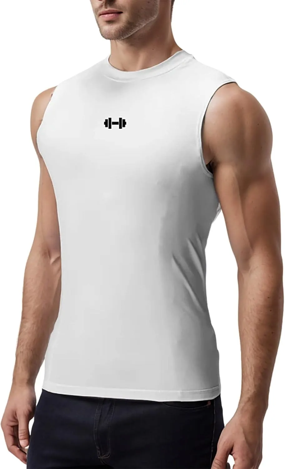 Slimming Tank Top Men Shaperluv Muscle Athletic Running Tank Top Man Compression Tummy Control Gynecomastia Sports Vest