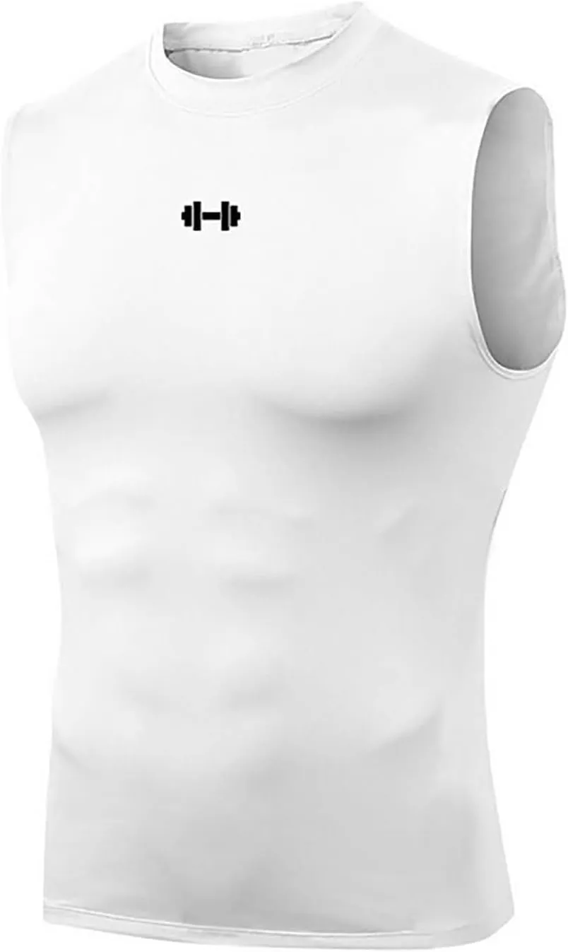 Slimming Tank Top Men Shaperluv Muscle Athletic Running Tank Top Man Compression Tummy Control Gynecomastia Sports Vest