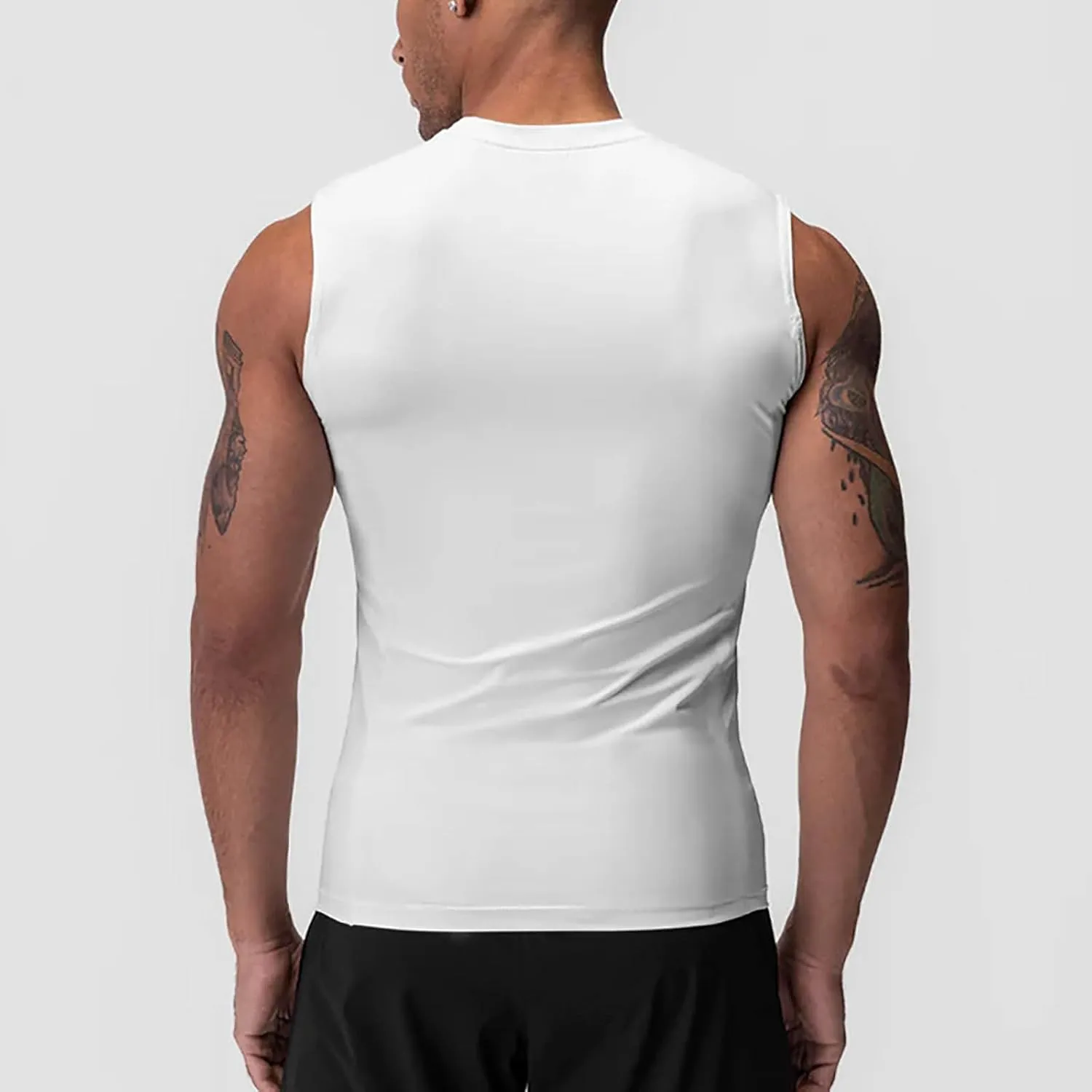Slimming Tank Top Men Shaperluv Muscle Athletic Running Tank Top Man Compression Tummy Control Gynecomastia Sports Vest