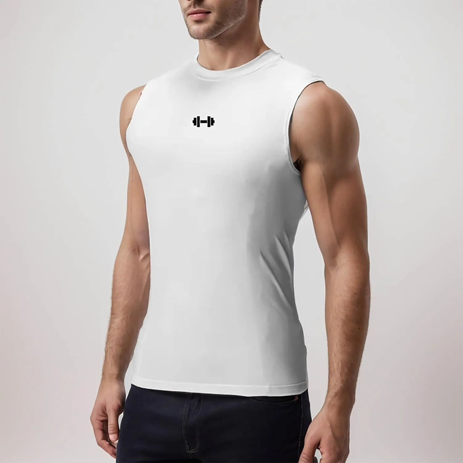Slimming Tank Top Men Shaperluv Muscle Athletic Running Tank Top Man Compression Tummy Control Gynecomastia Sports Vest