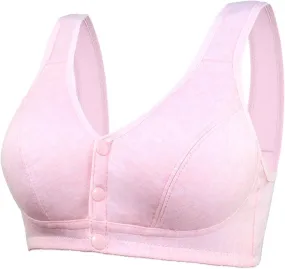 Wireless Sports Bra - Cordless Backless Adjustable Strap Design